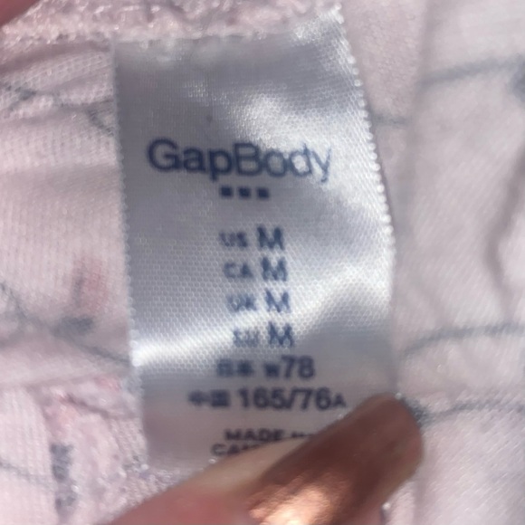 GAP BODY Christmas Pajama Bottoms SZ MED - Picture 3 of 3